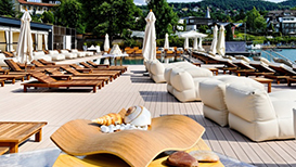 Schlosshotel Velden Terrasse