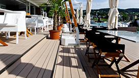 Schlosshotel Velden Terrasse