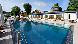 Schlosshotel Velden Terrasse