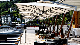 Schlosshotel Velden Terrasse